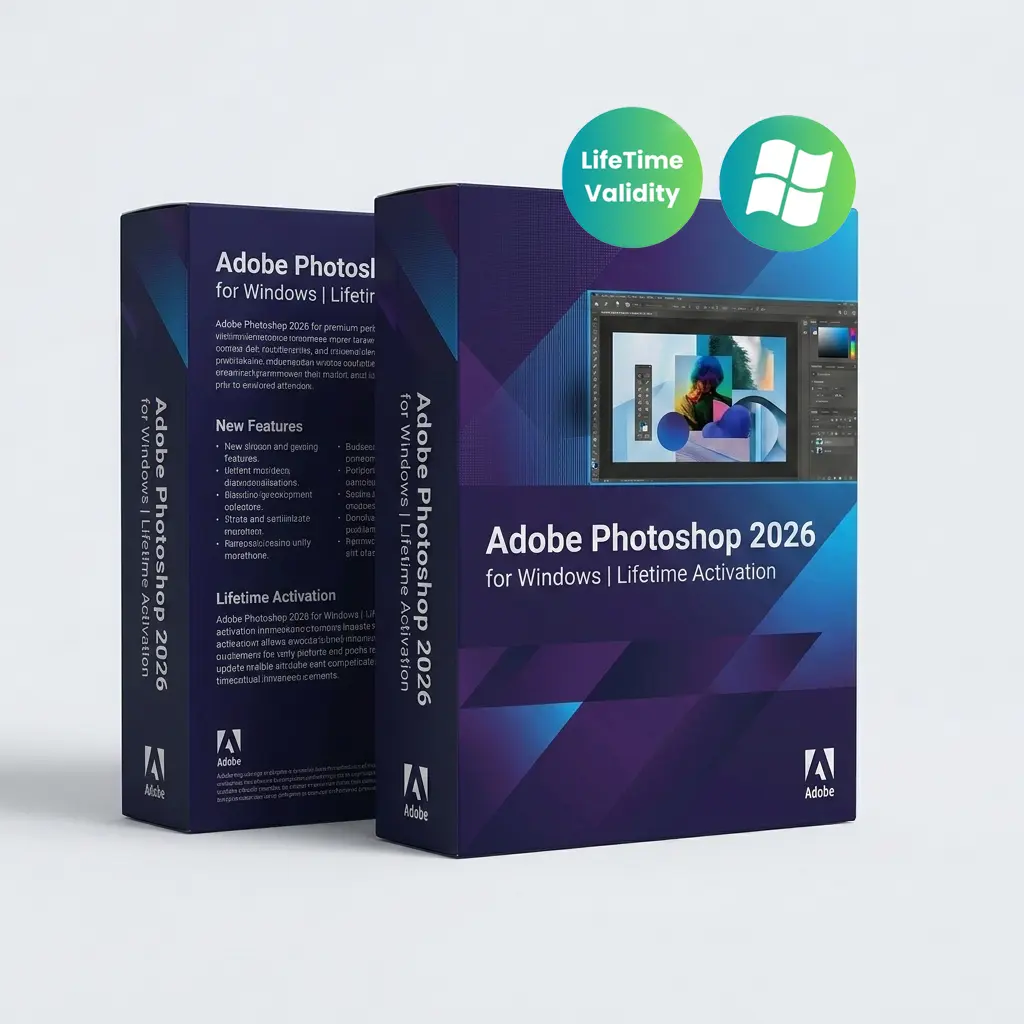 Adobe Photoshop 2026 for Windows | Lifetime Activation