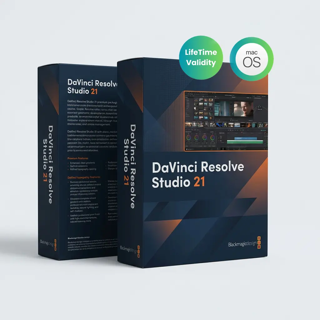 DaVinci Resolve Studio 21 for Mac – Lifetime License